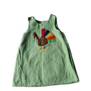 Bailey Boys Reversible Green Dress Size 4T